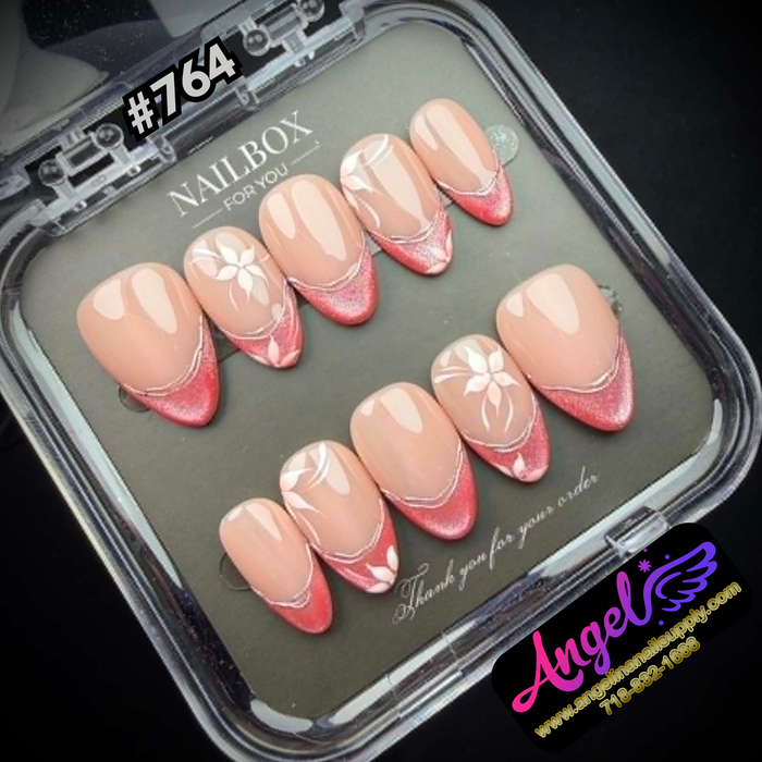 Angelina Handmade Custom Press-On #0764
