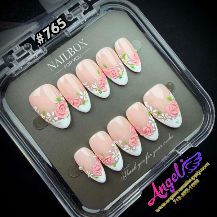 Angelina Handmade Custom Press-On #0765