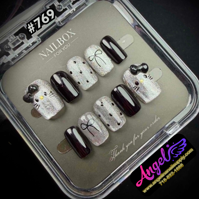 Angelina Handmade Custom Press-On #0769