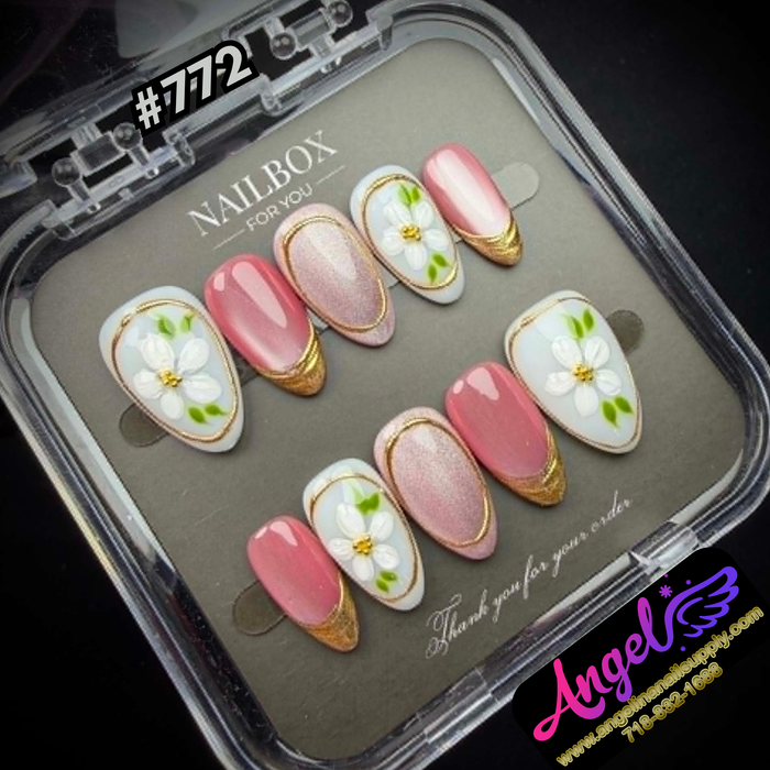 Angelina Handmade Custom Press-On #0772