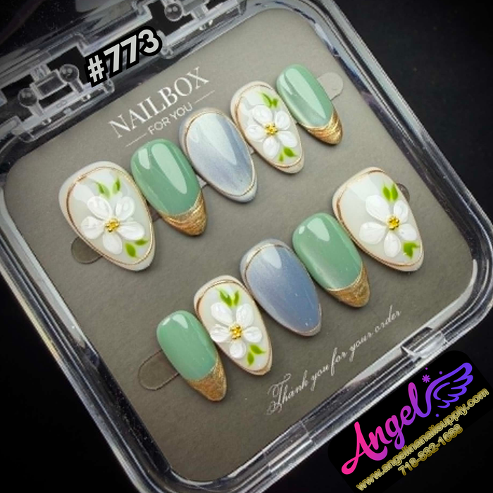 Angelina Handmade Custom Press-On #0773