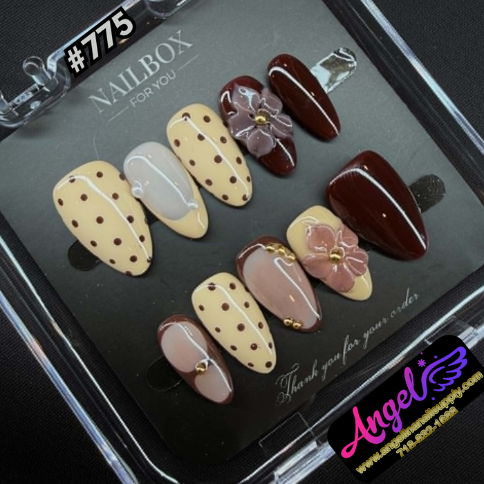 Angelina Handmade Custom Press-On #0775