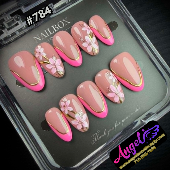 Angelina Handmade Custom Press-On #0784