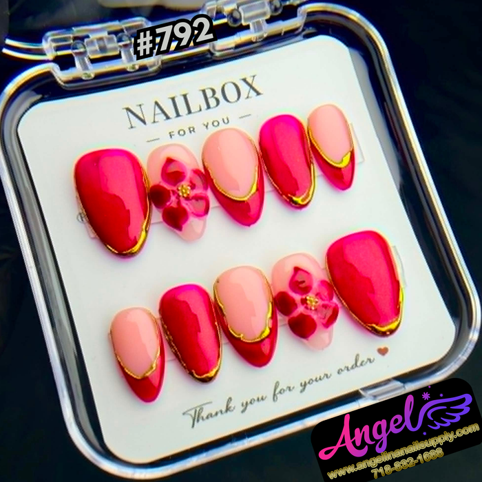 Angelina Handmade Custom Press-On #0792