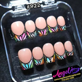 Angelina Handmade Custom Press-On #0922 - Retro Pop
