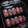 Angelina Handmade Custom Press-On #0943 - Berry Kiss
