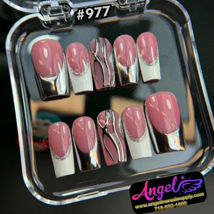 Angelina Handmade Custom Press-On #0977