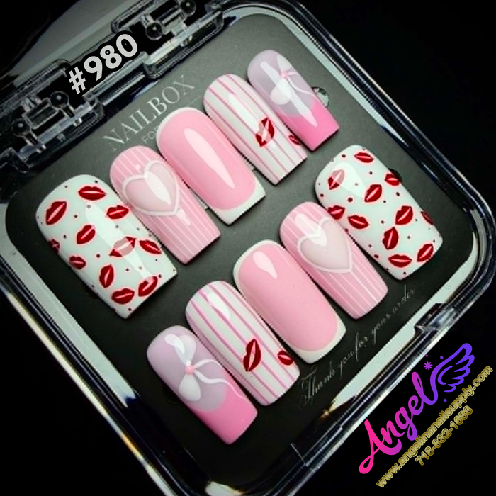 Angelina Handmade Custom Press-On #0980