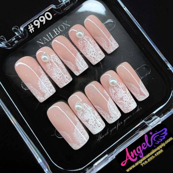 Angelina Handmade Custom Press-On #0990