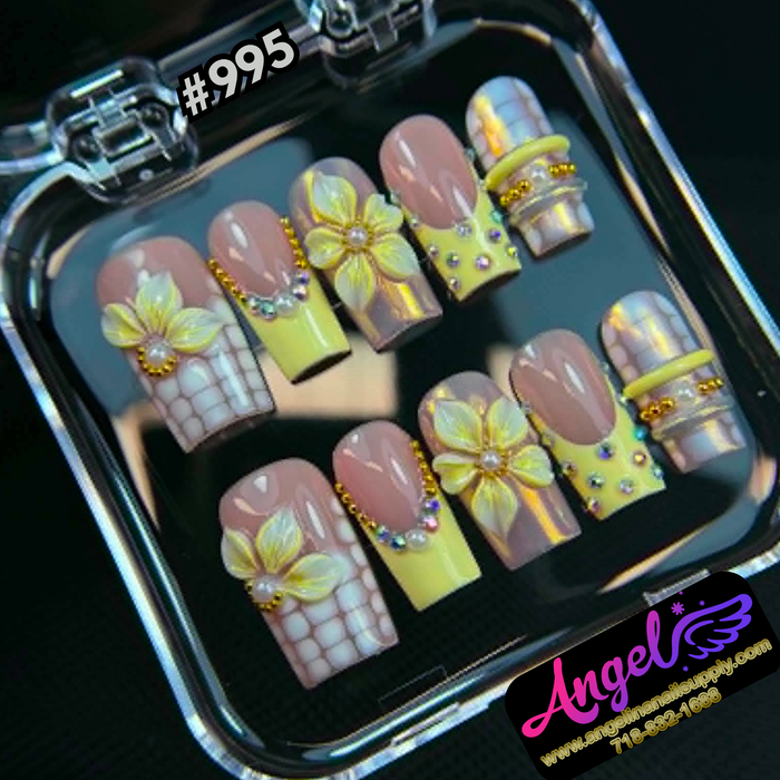 Angelina Handmade Custom Press-On #0995