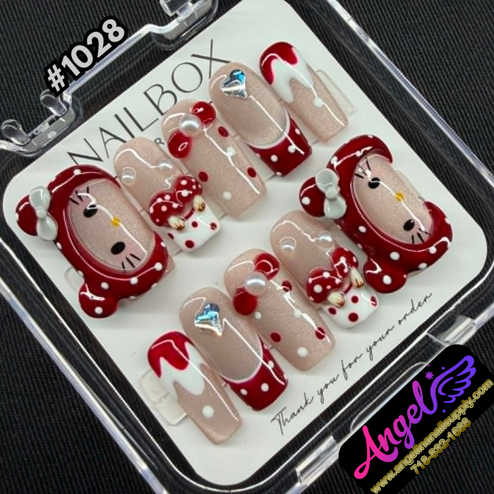 Angelina Handmade Custom Press-On #1028