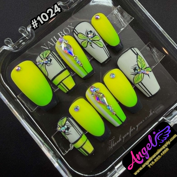Angelina Handmade Custom Press-On #1038
