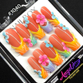 Angelina Handmade Custom Press-On #1040