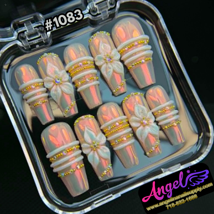 Angelina Handmade Custom Press-On #1083