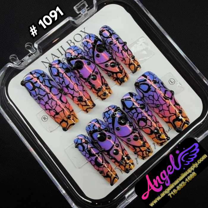 Angelina Handmade Custom Press-On #1091