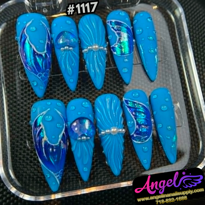 Angelina Handmade Custom Press-On #1117