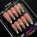 Angelina Handmade Custom Press-On #1124