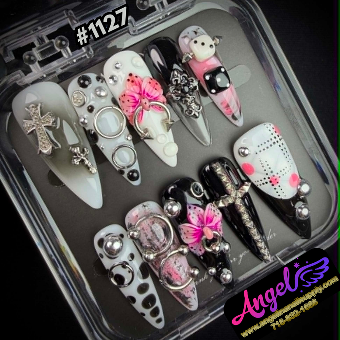 Angelina Handmade Custom Press-On #1127