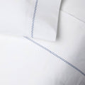Anketi Navy Organic Sheet Set by John Robshaw at Fig Linens and Home - 1