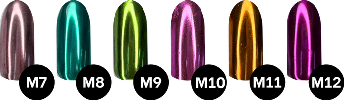 Aora Chrome Powder M08 Cyan Chrome