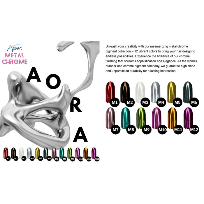 Aora Chrome Powder M11 Bronze Chrome