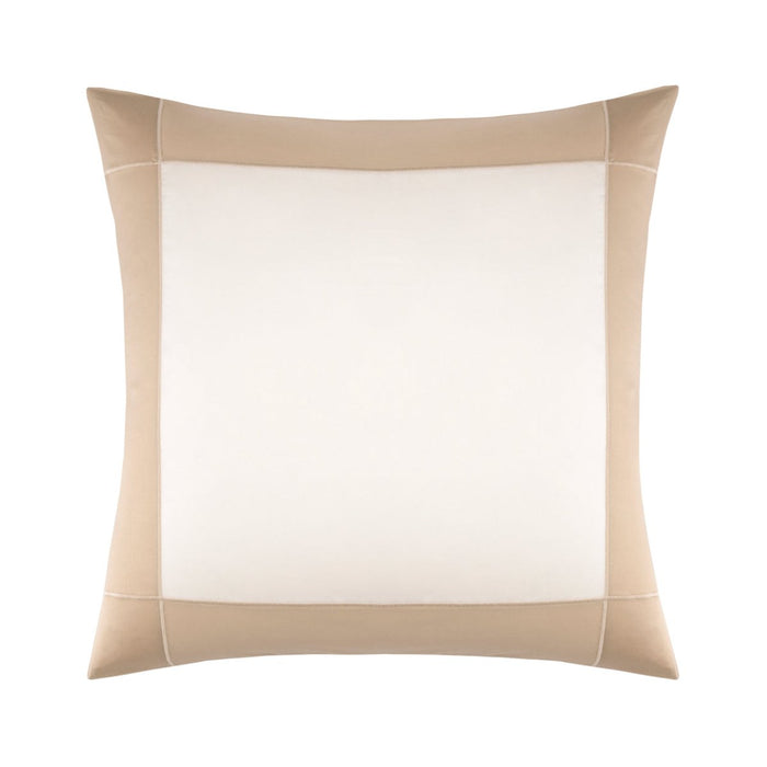 Apollon Dune Pillow Sham by Yves Delorme Euro Sham Dune at FIG LINENS AND HOME 1