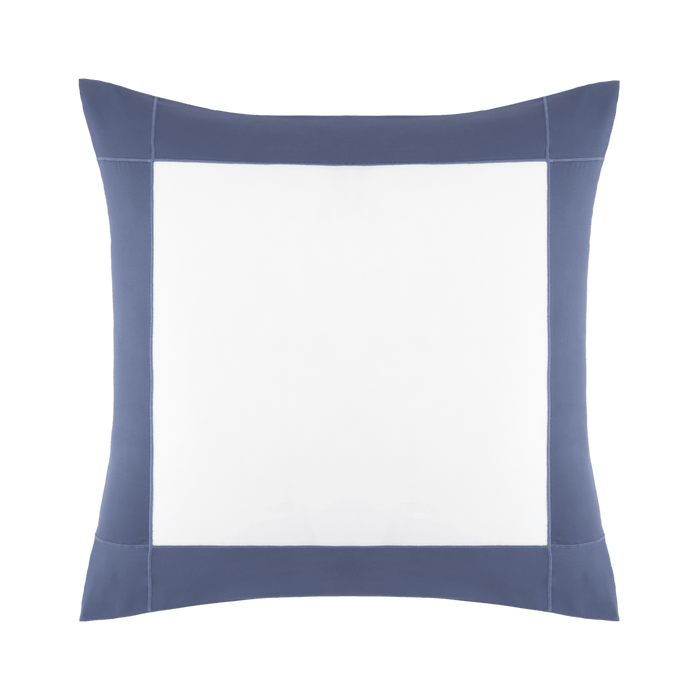 Apollon Outremer Pillow Sham by Yves Delorme King Sham Outremer at FIG LINENS AND HOME 1