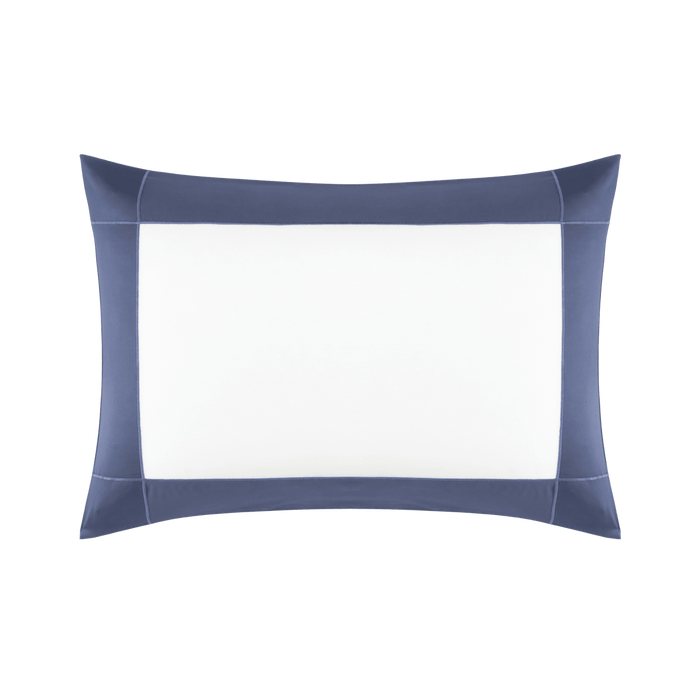 Apollon Outremer Pillow Sham by Yves Delorme King Sham Outremer at FIG LINENS AND HOME 3