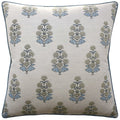 Audrey Spa Blue Decorative Pillow by Ryan Studio