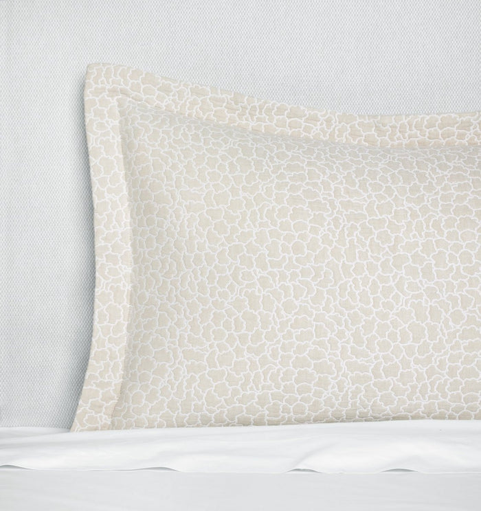 KING SHAM 21X36 / WHITE/SAND