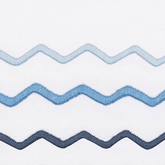 Axel Azure Bedding by Matouk at Fig Linens and Home