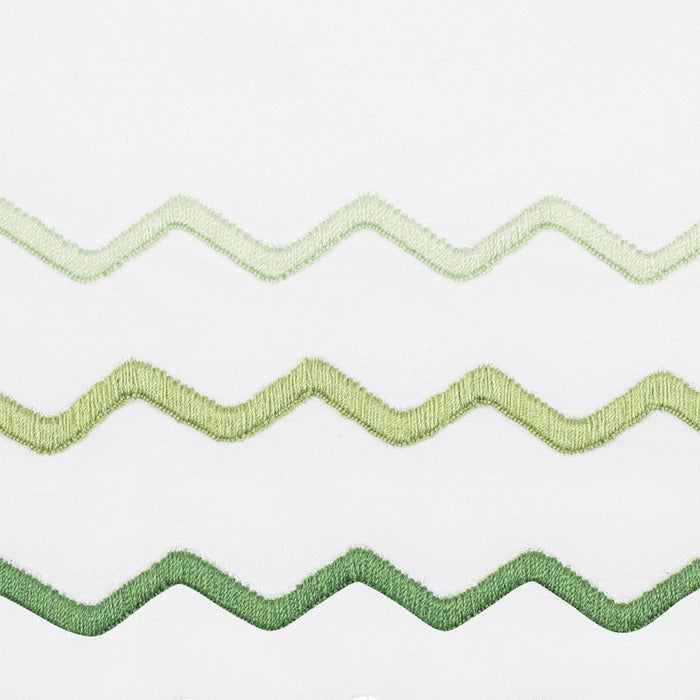 Axel Spring Green Bedding by Matouk at Fig Linens and Home