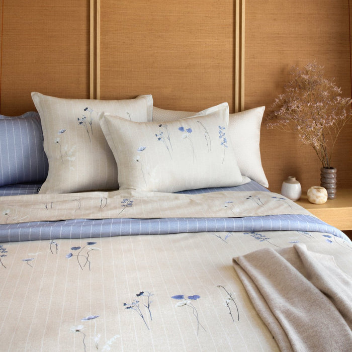 Azure Mist Bedding by Hugo Boss Home Duvet Cover King 111 x 92 MIST at FIG LINENS AND HOME 2