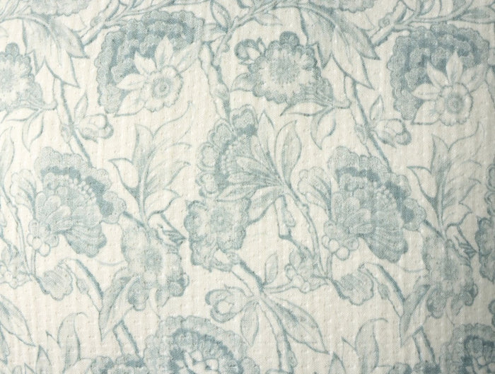 Balboa Organic Matelasse Print Pillow Cover by Coyuchi - Dew and Undyed - View 4