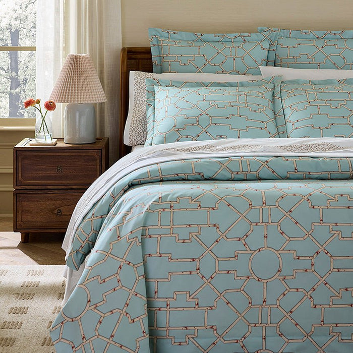 Baldwin Bamboo Bedding | Sferra Linens x Scalamandré at Fig Linens and Home View 1