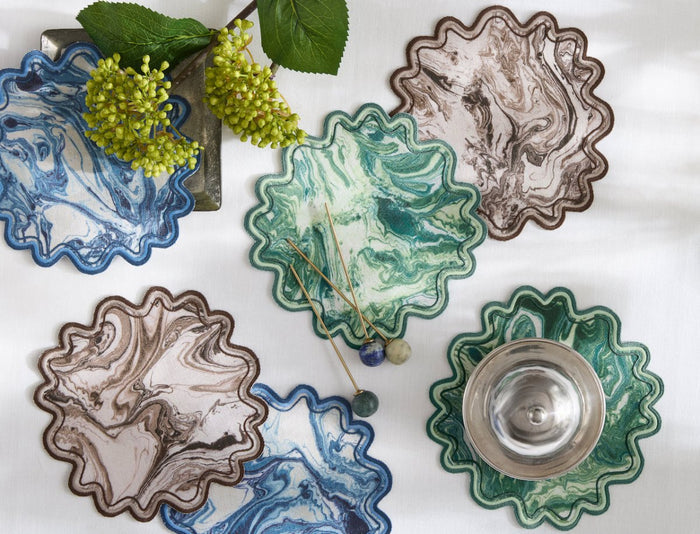 Balthazar Cocktail Napkins by Matouk Schumacher at Fig Linens and Home