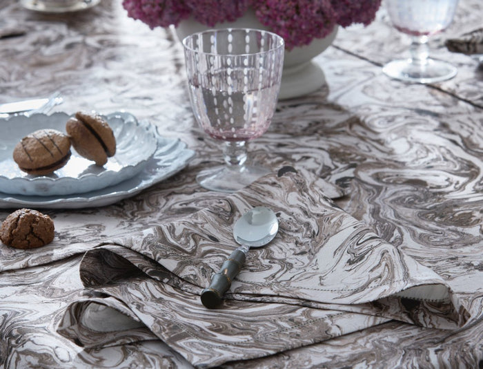 Matouk Schumacher Balthazar Napkins at Fig Linens and Home - Lifestyle View 5