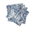 Lapis Blue Cloth Napkins - Matouk Schumacher Balthazar Napkins at Fig Linens and Home