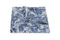 Matouk Schumacher Balthazar Lapis Blue Tablecloths at Fig Linens and Home