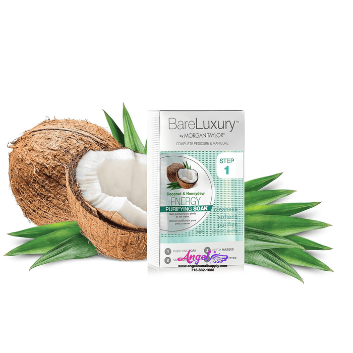 Bare Luxury 4 in 1 Spa | Box 48 pcs | Coconut & Honeydew - Angelina Nail Supply NYC