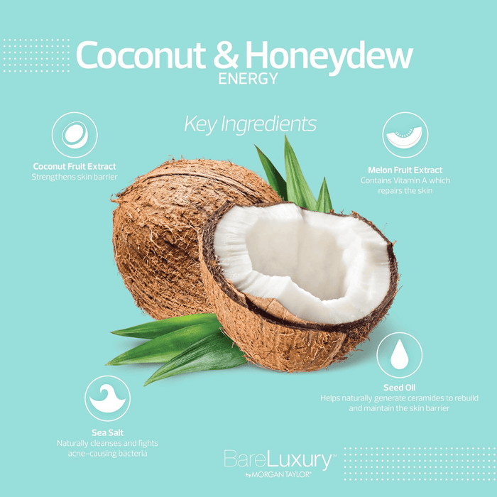 Bare Luxury 4 in 1 Spa | Box 48 pcs | Coconut & Honeydew - Angelina Nail Supply NYC