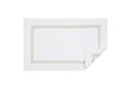 Bathroom Rug in Almond | Bel Tempo Bath Rug by Matouk at Fig Linens and Home