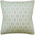 Belvedere Celadon Green Decorative Pillow | Ryan Studio from Schumacher Fabric at Fig Linens and Home
