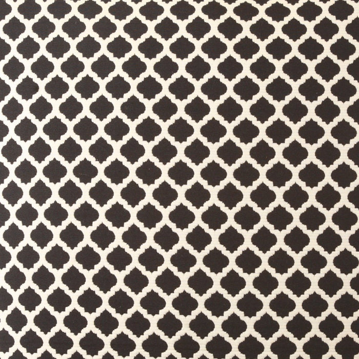Beth Pillow in Black - fabric swatch detail by D.V. KAP Home