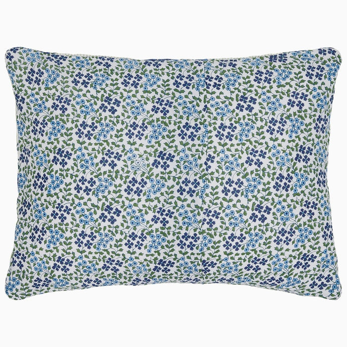 Bipin Lapis Sham by John Robshaw at Fig Linens and Home - 2