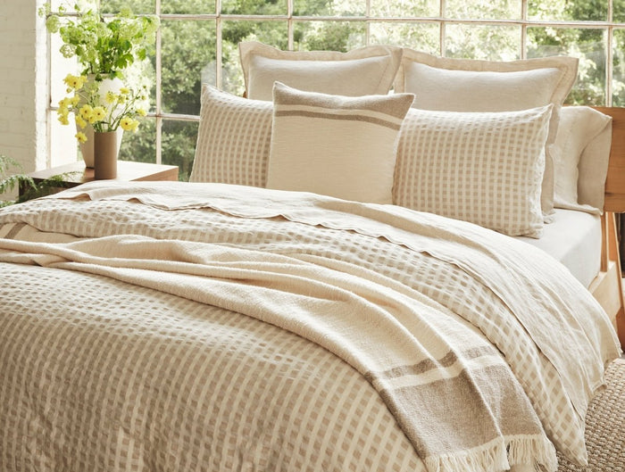 Coyuchi Birch Undyed Organic Bedding | Duvet Covers and Shams at Fig Linens and Home 2