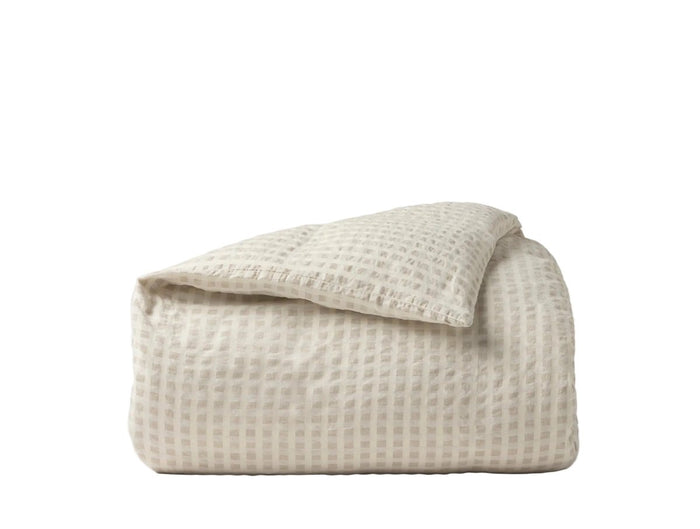 Duvet Cover - Coyuchi Birch Undyed Organic Bedding at Fig Linens and Home