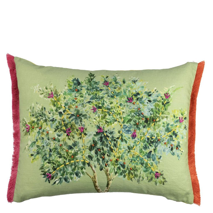 Bosquet Sauvage Forest Decorative Pillow - Designers Guild at Fig Linens and Home 78