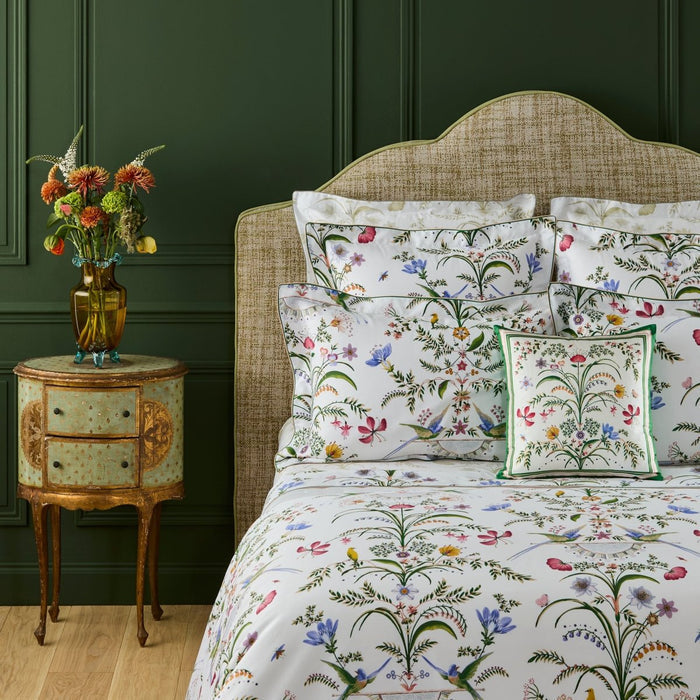 Botanic Pillow Sham by Yves Delorme Euro Sham Multi at FIG LINENS AND HOME 2