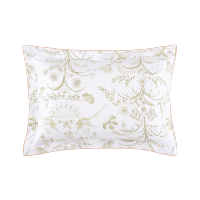 Botanic Pillow Sham by Yves Delorme King Sham Multi at FIG LINENS AND HOME 4